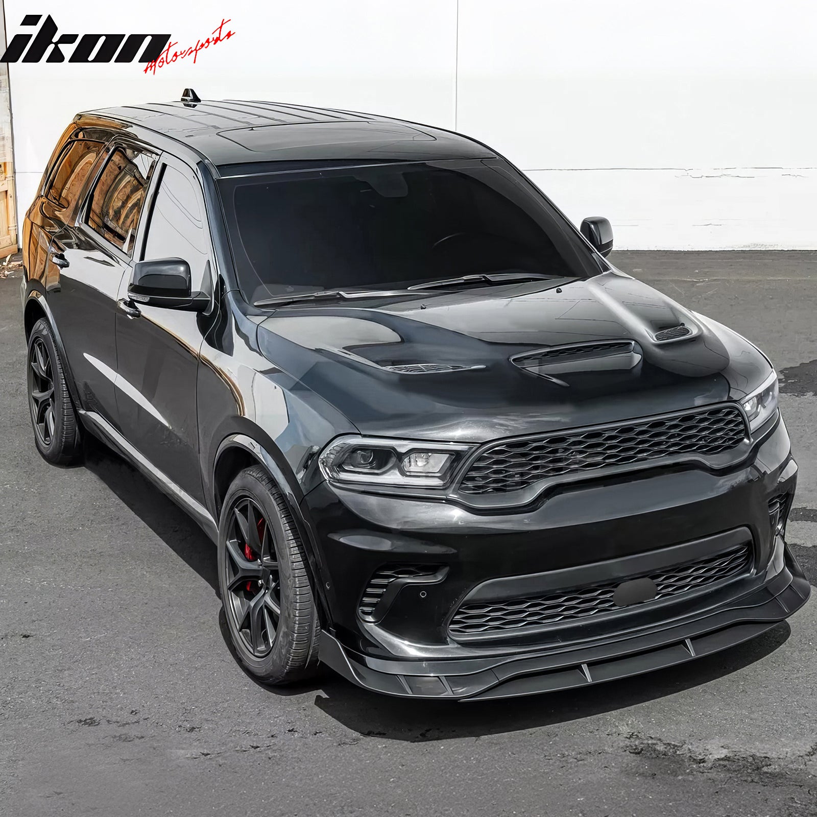 Fits 21-25 Dodge Durango Front Bumper Cover 21+ Hellcat Style Conversion w/ Lip