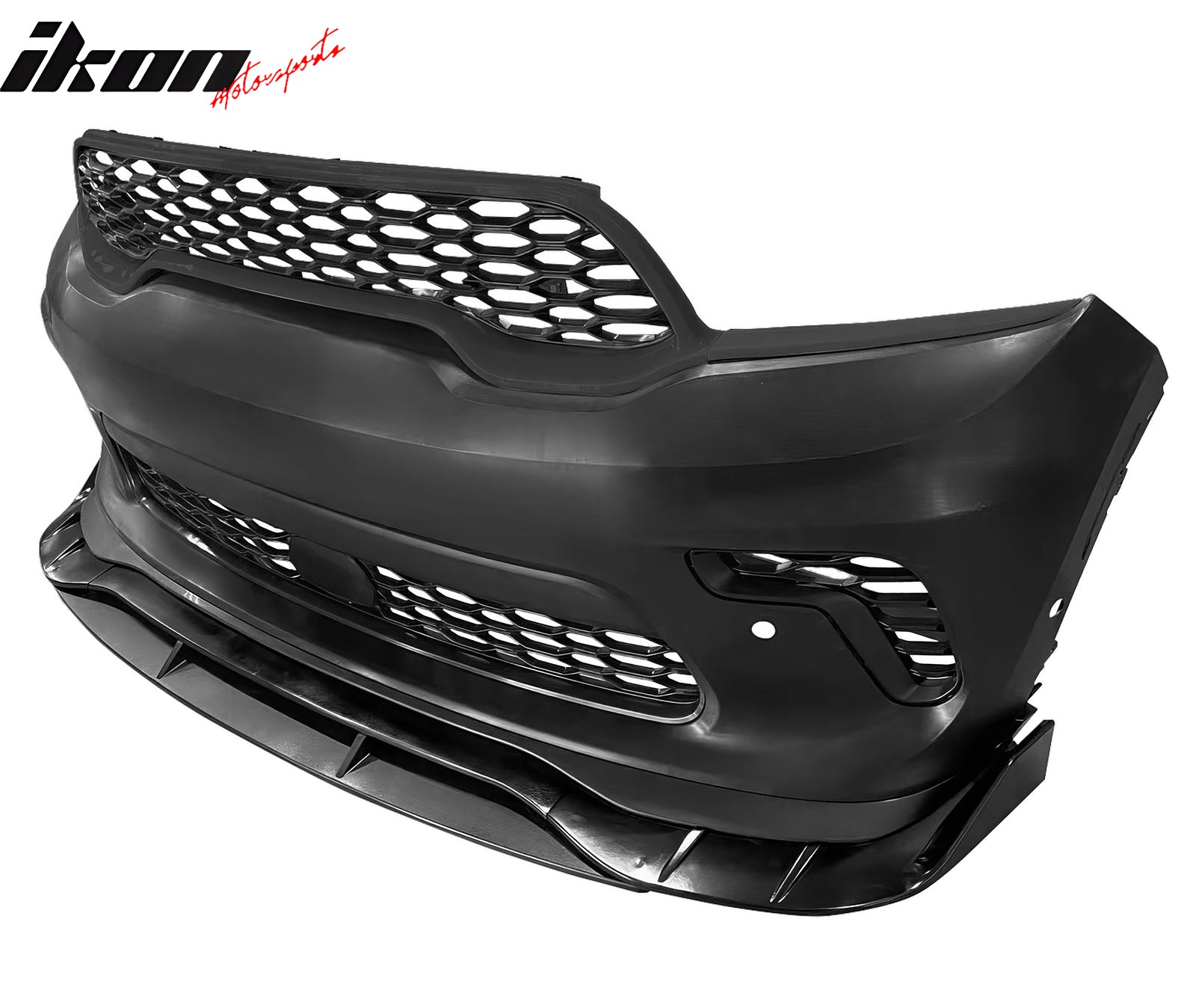 Fits 21-25 Dodge Durango Front Bumper Cover 21+ Hellcat Style Conversion w/ Lip