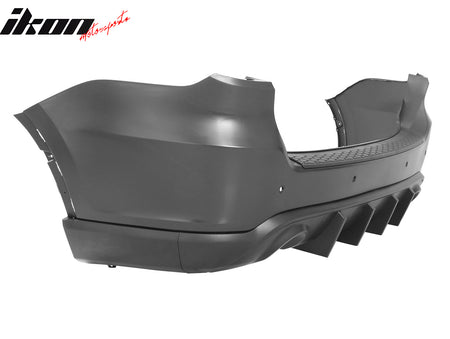 Fits 21-25 Dodge Durango Front Rear Bumper Hellcat Style Conversion V1 Diffuser