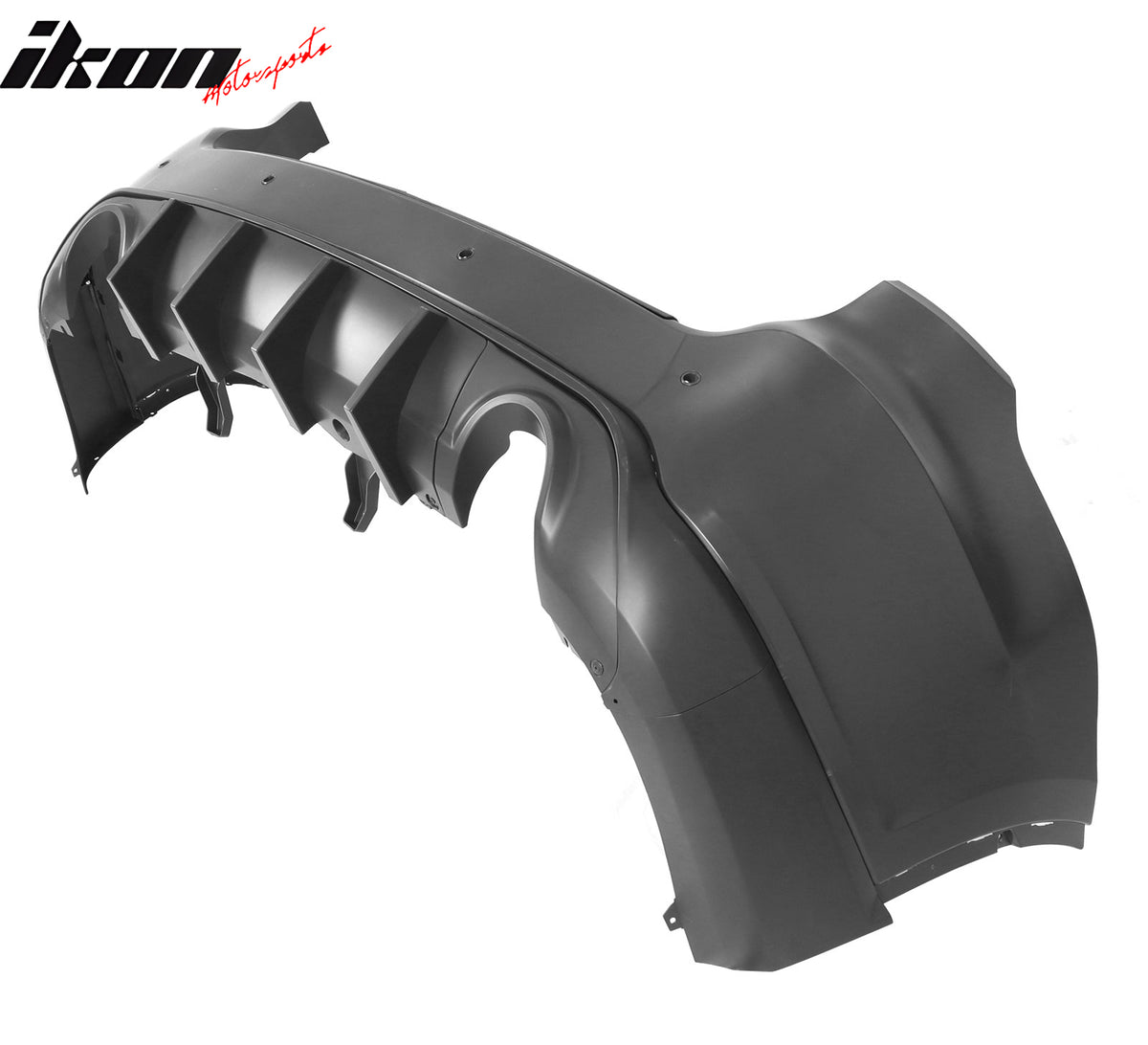 Fits 21-25 Dodge Durango Rear Bumper Cover Hellcat Style Conversion V1 Diffuser