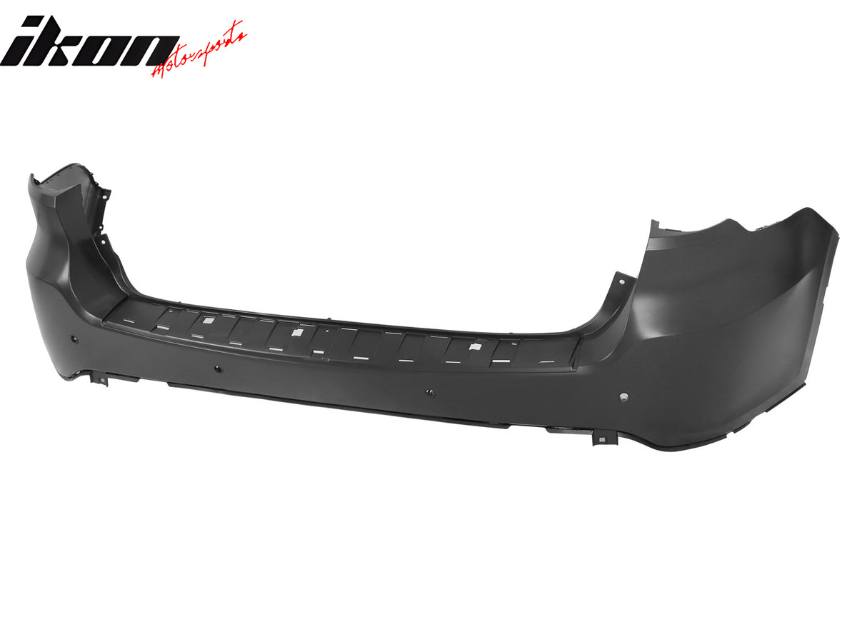 2011-2022 Dodge Durango R/T SRT Hellcat Rear Bumper Diffuser – Matte Black Polypropylene