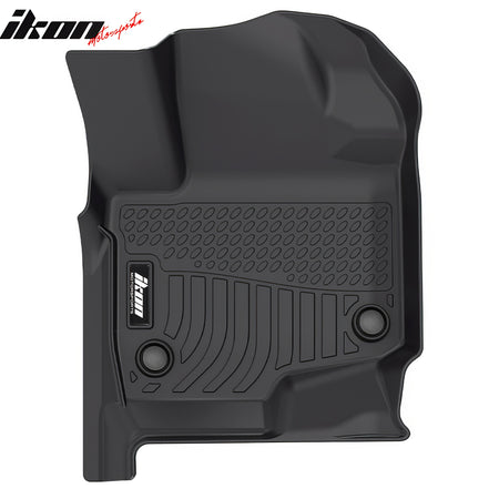 Fits 2021-2024 Ford Expedition Max All Weather 3D TPE Floor Mats Liners Carpets