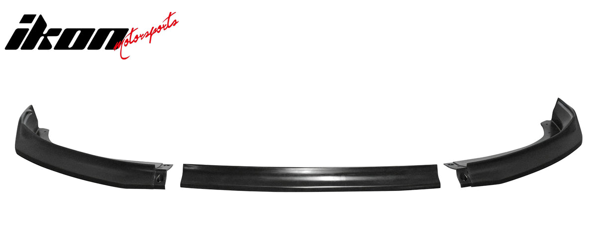 Fits 21-24 Honda Odyssey Unpainted Front Bumper Lip Lower Spoiler PU 3PCS Set