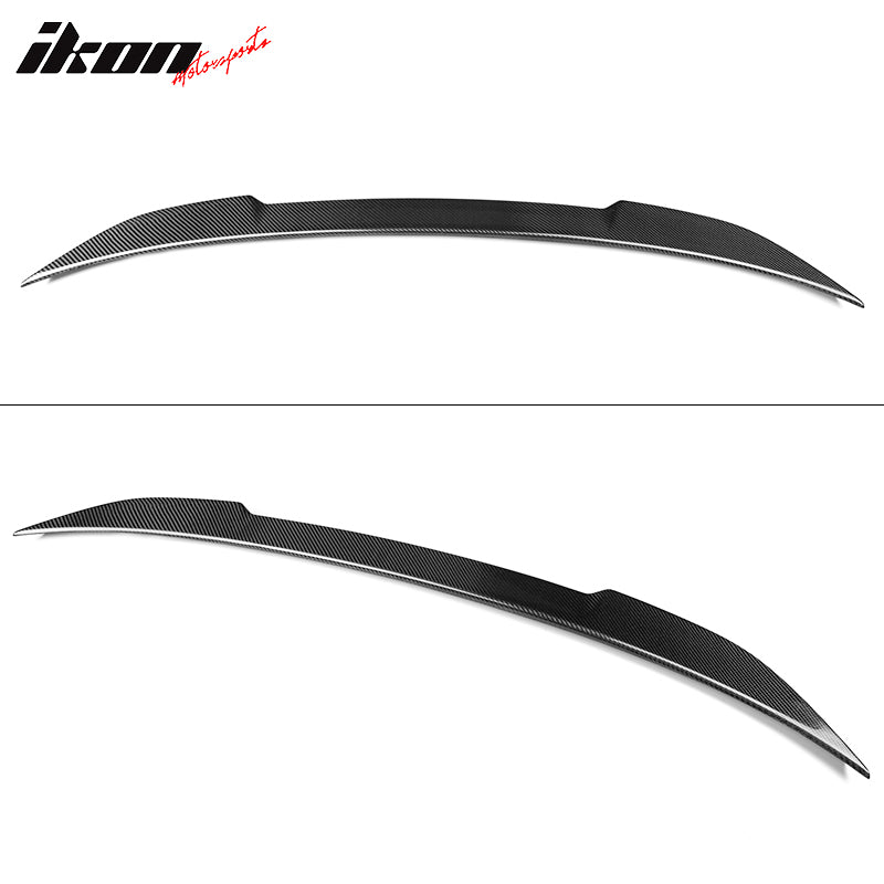 Fits 21-26 BMW G80 M3 CS Style Rear Trunk Spoiler Wing Lid Carbon Fiber CF