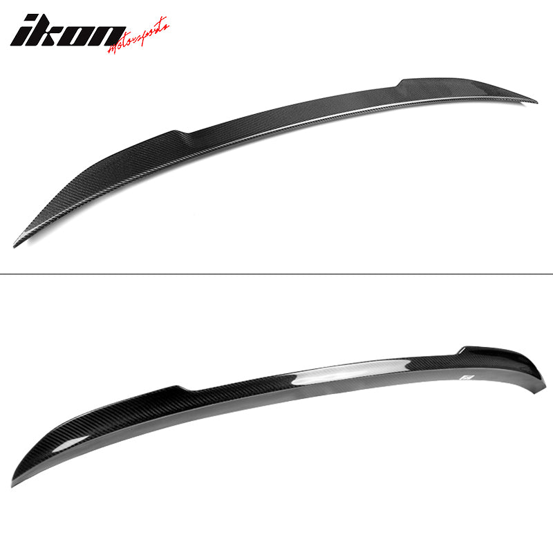 Fits 21-26 BMW G80 M3 CS Style Rear Trunk Spoiler Wing Lid Carbon Fiber CF