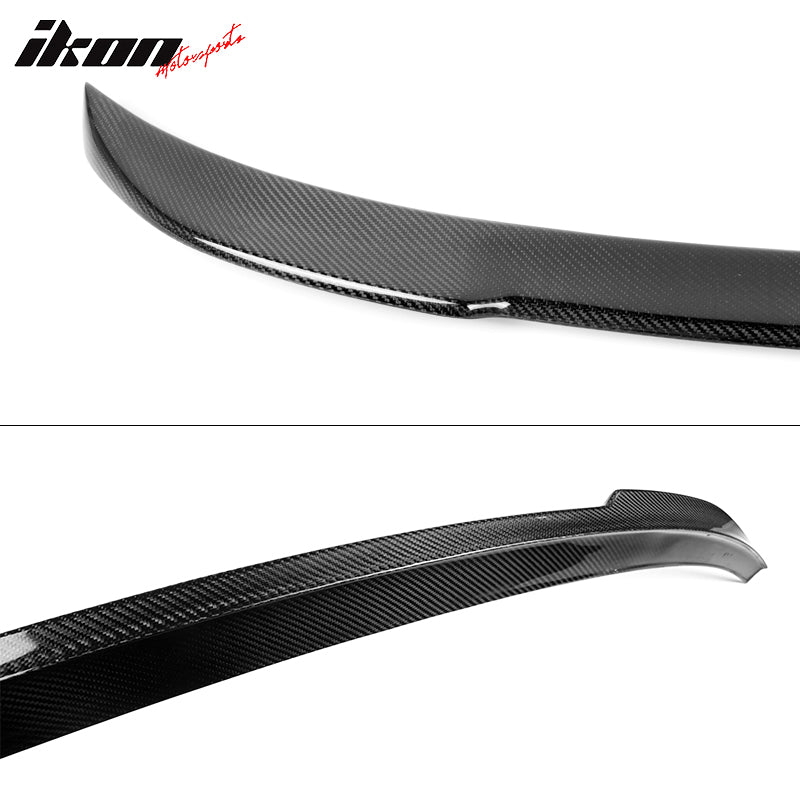 Fits 21-26 BMW G80 M3 CS Style Rear Trunk Spoiler Wing Lid Carbon Fiber CF