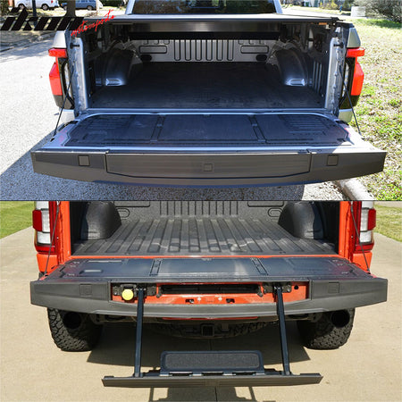 Fits 21-24 F-150 Lightning W/ Flex Step Tailgate Molding Trunk Protector Cover