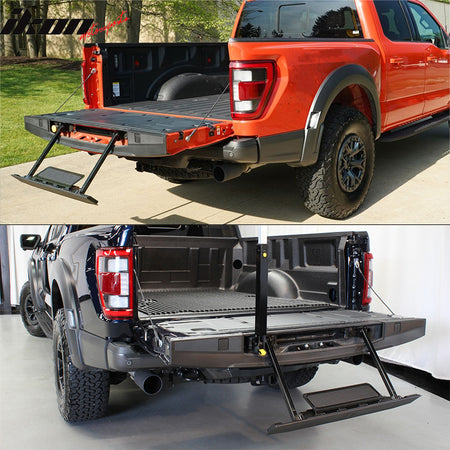 Fits 21-24 F-150 Lightning W/ Flex Step Tailgate Molding Trunk Protector Cover