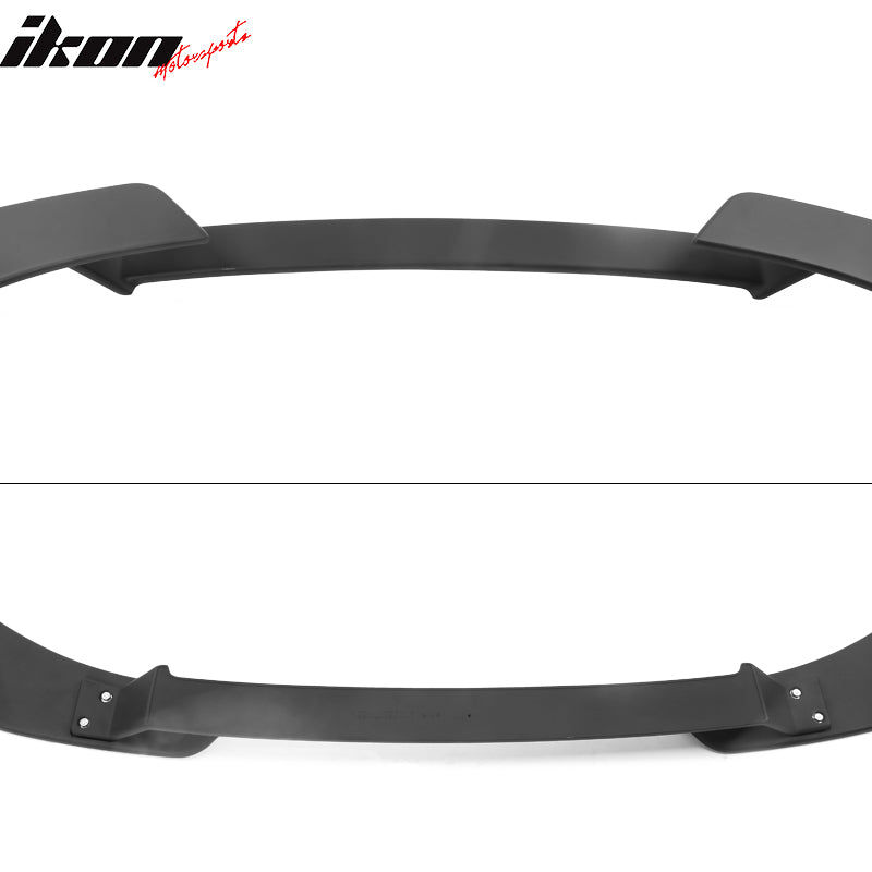 Fits 21-25 Ford Mustang Mach-E 3PCS Rear Trunk Spoiler Wing Lip ABS Matte Black