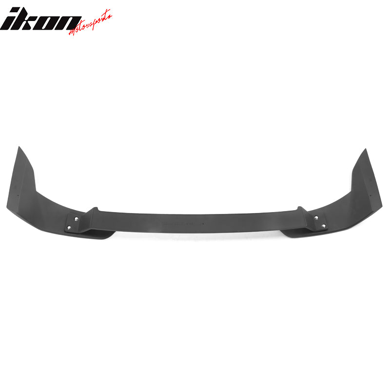 Fits 21-25 Ford Mustang Mach-E 3PCS Rear Trunk Spoiler Wing Lip ABS Matte Black