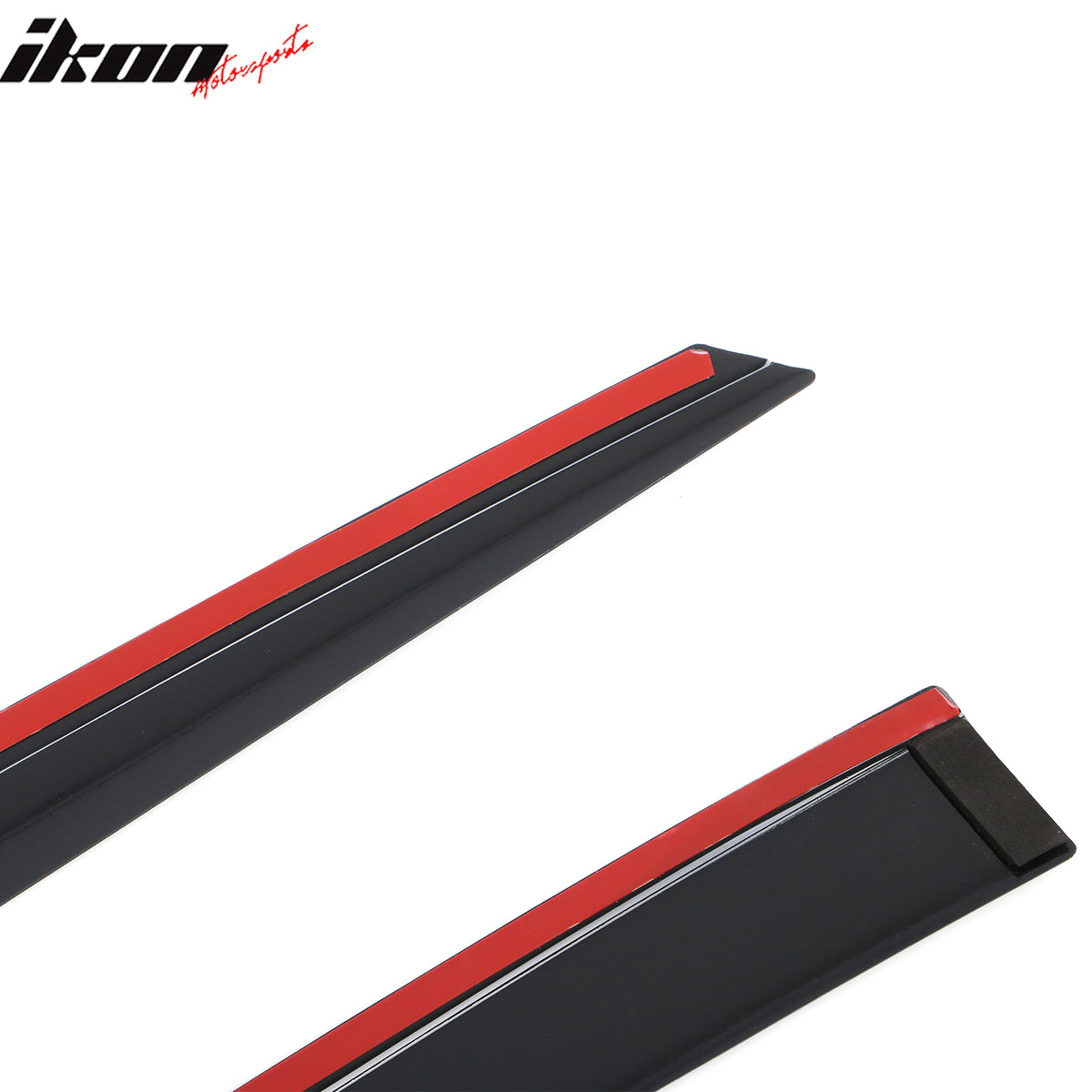 Fits 21-26 Ford Mustang Mach-E Low Profile Style Tape on Window Visors Sun Vent
