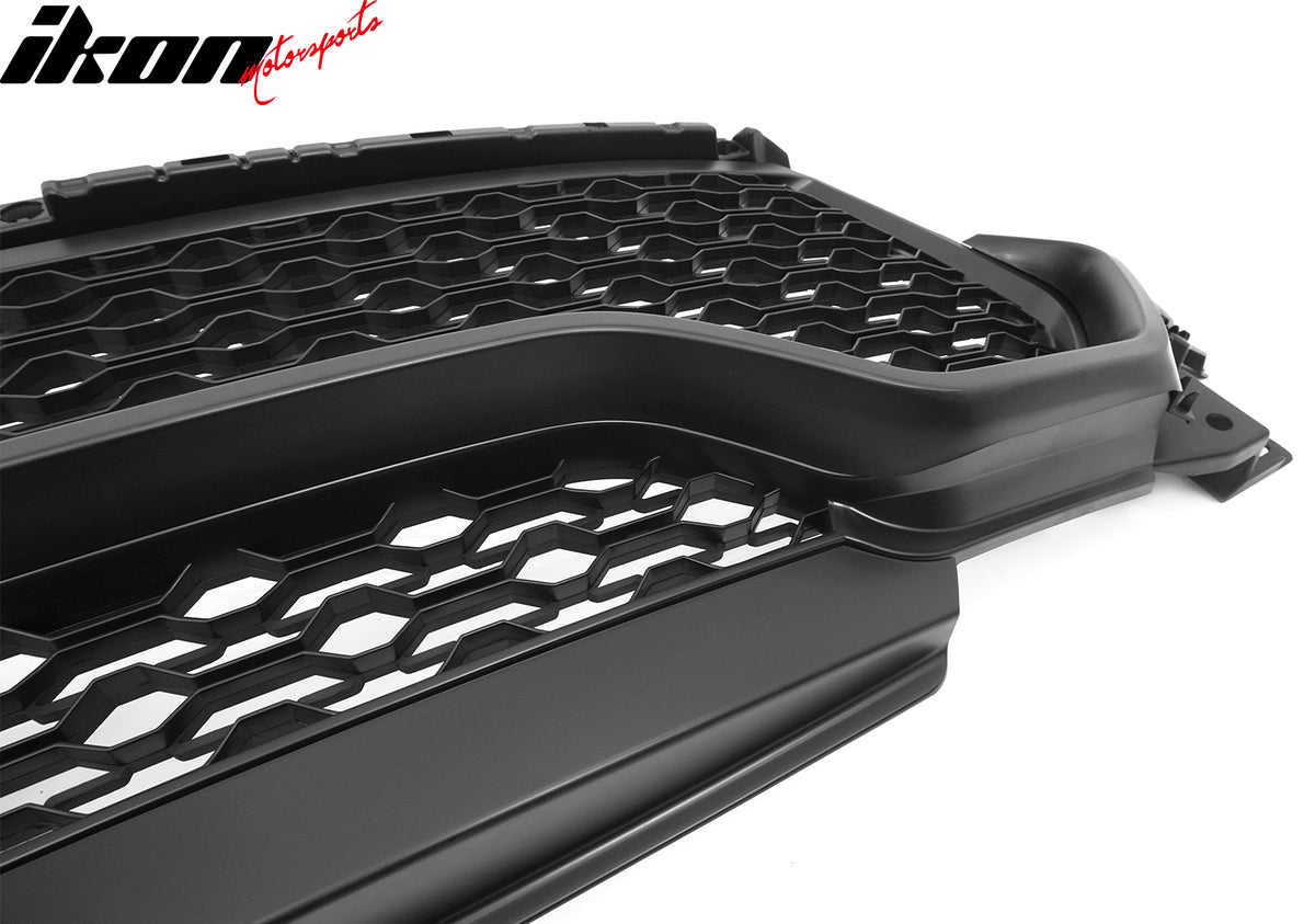 Fits 21-24 Ram 1500 TRX OE Style Front Grille Matte Black ABS W/O Camera Hole
