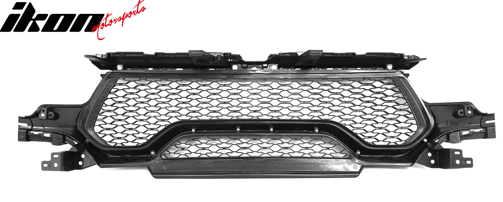 Fits 21-24 Ram 1500 TRX OE Style Front Grille Matte Black ABS W/O Camera Hole