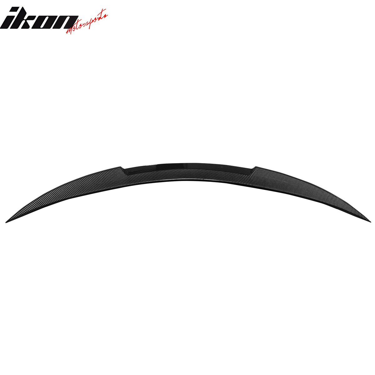 2021 - 2024 Tesla Model S IK Style Carbon Fiber Print Trunk Spoiler ABSCarbon Fiber PrintIkon Motorsports