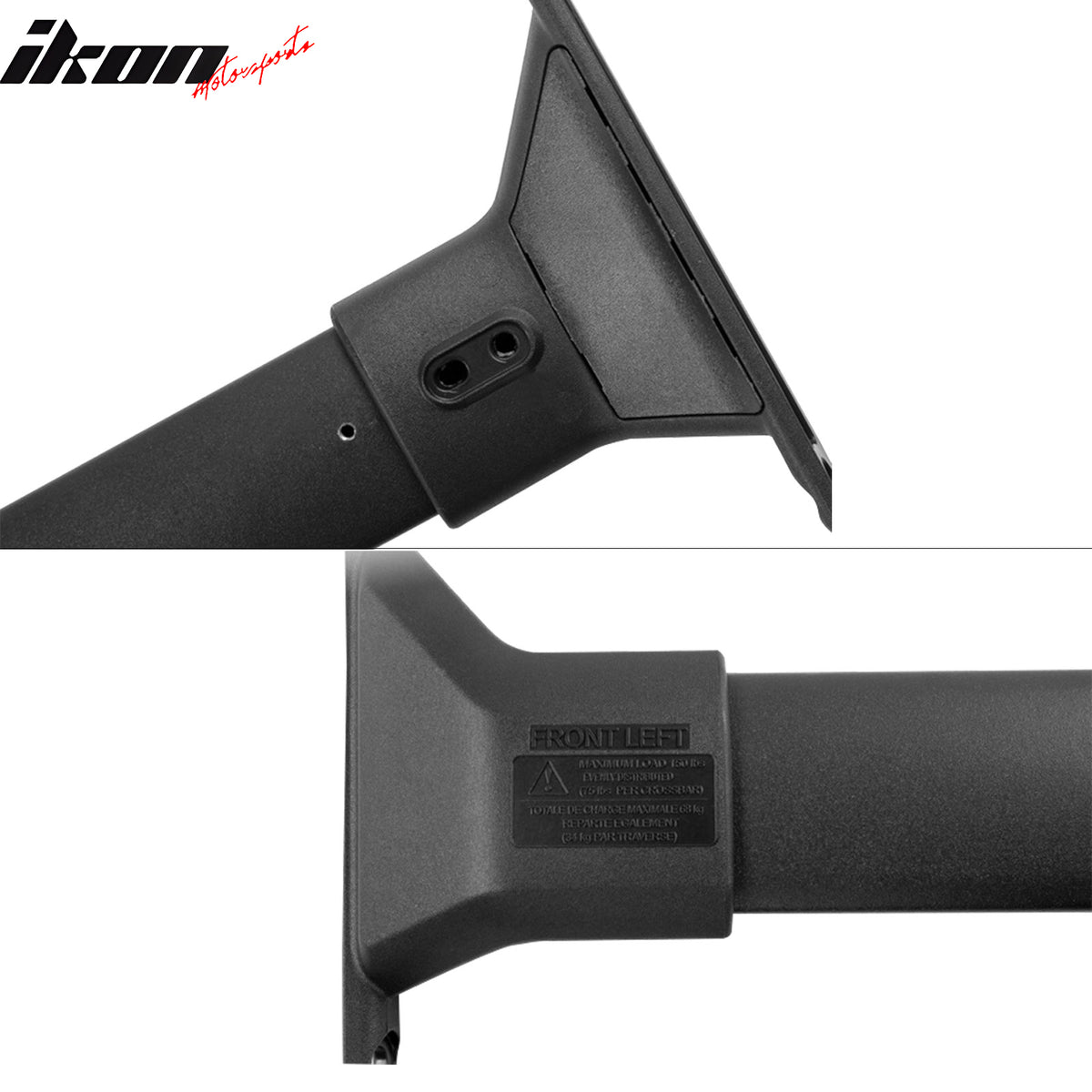 Aluminum Roof Rack Cross Bars For Toyota Sienna 2011-2020 – Fits Factory Side Rails, Holds 150 Lbs