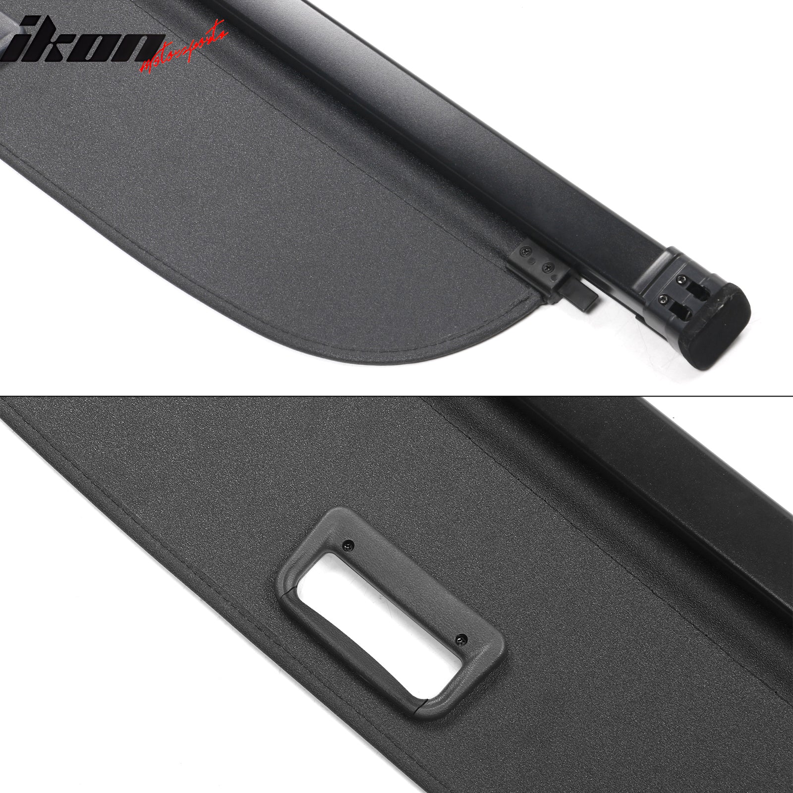 Fits 21-24 Toyota Venza Black Rear Trunk Security Tonneau Cargo Shade Cover PVC