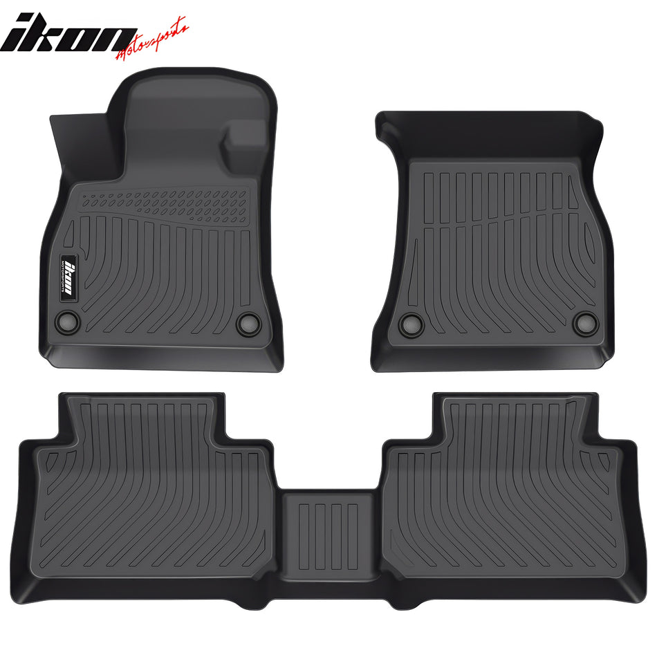 2021-2025 Audi e-tron/Q8/SQ8 Floor Mats TPE Carpets All Weather Liner