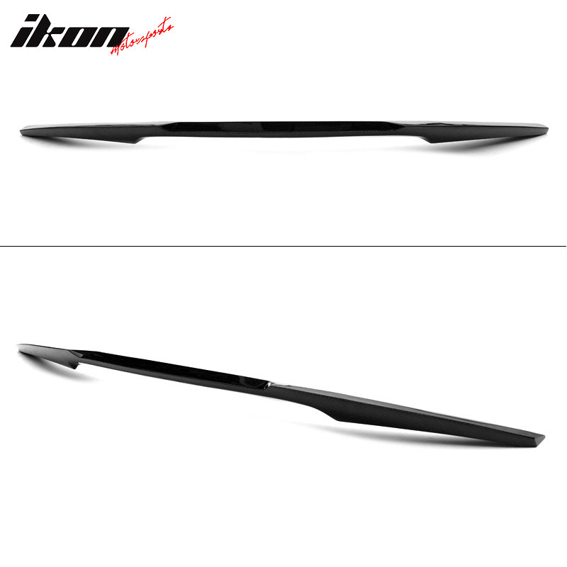 Fits 21-26 BMW M3 G80 M4 Style Rear Trunk Spoiler Wing Lid Carbon Fiber CF