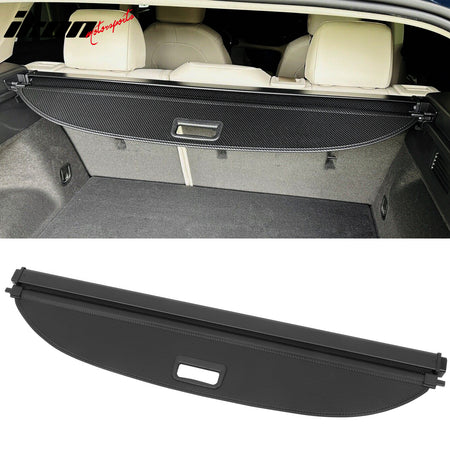 IKON MOTORSPORTS 2-in-1 Trunk Liner Set, Compatible with 2021-2025 Buick Envision, Storage Organized Cargo Cover & All-Weather Protection Waterproof Trunk Floor Mat