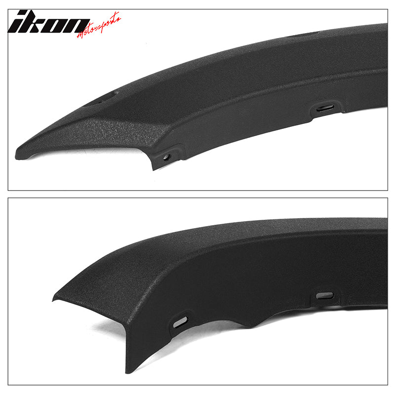 Fits 21-26 Ford Bronco Sport Pocket Style Fender Flares Black Textured PP 6PC