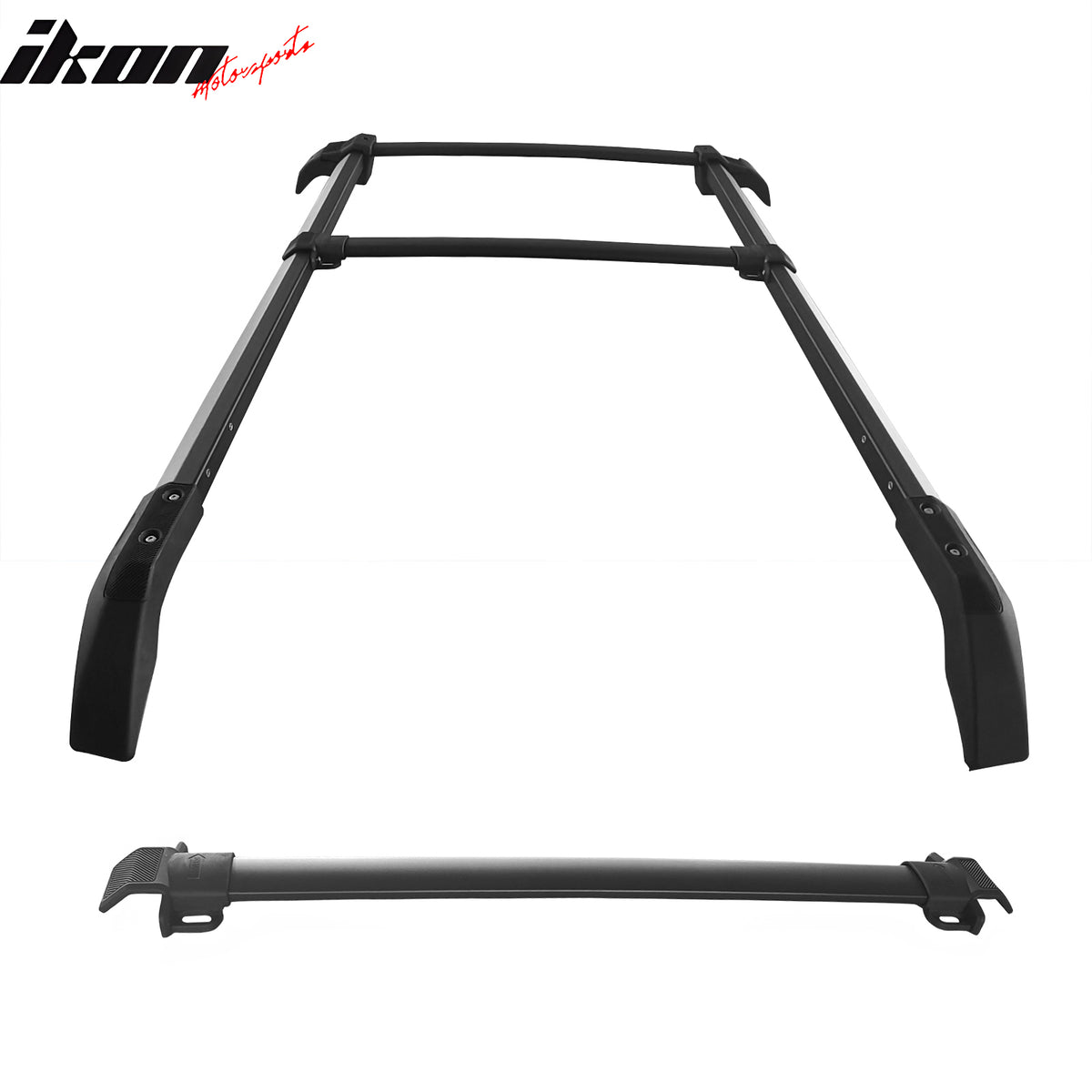 5PCS Roof Rack Rail W/ Cross Bars for 21-25 Ford Bronco Aluminum Luggage Carrier