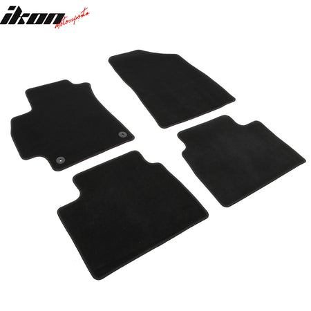Fits 21-25 Hyundai Elantra Anti-Slip First Second Row Floor Mats Carpets Nylon