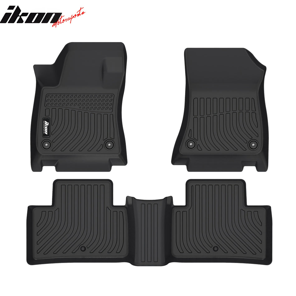 2021-25 Infiniti QX50/23-25 QX55 Floor Mats TPE All Weather 3D Carpets