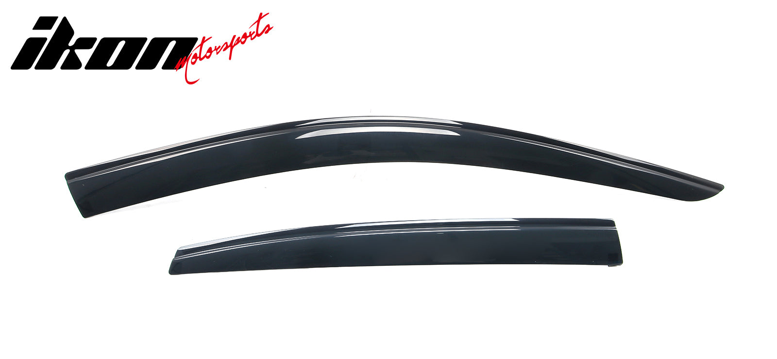 Fits 21-25 Acura TLX Low Profile Style Tape-On Window Visors Sun Rain Deflectors