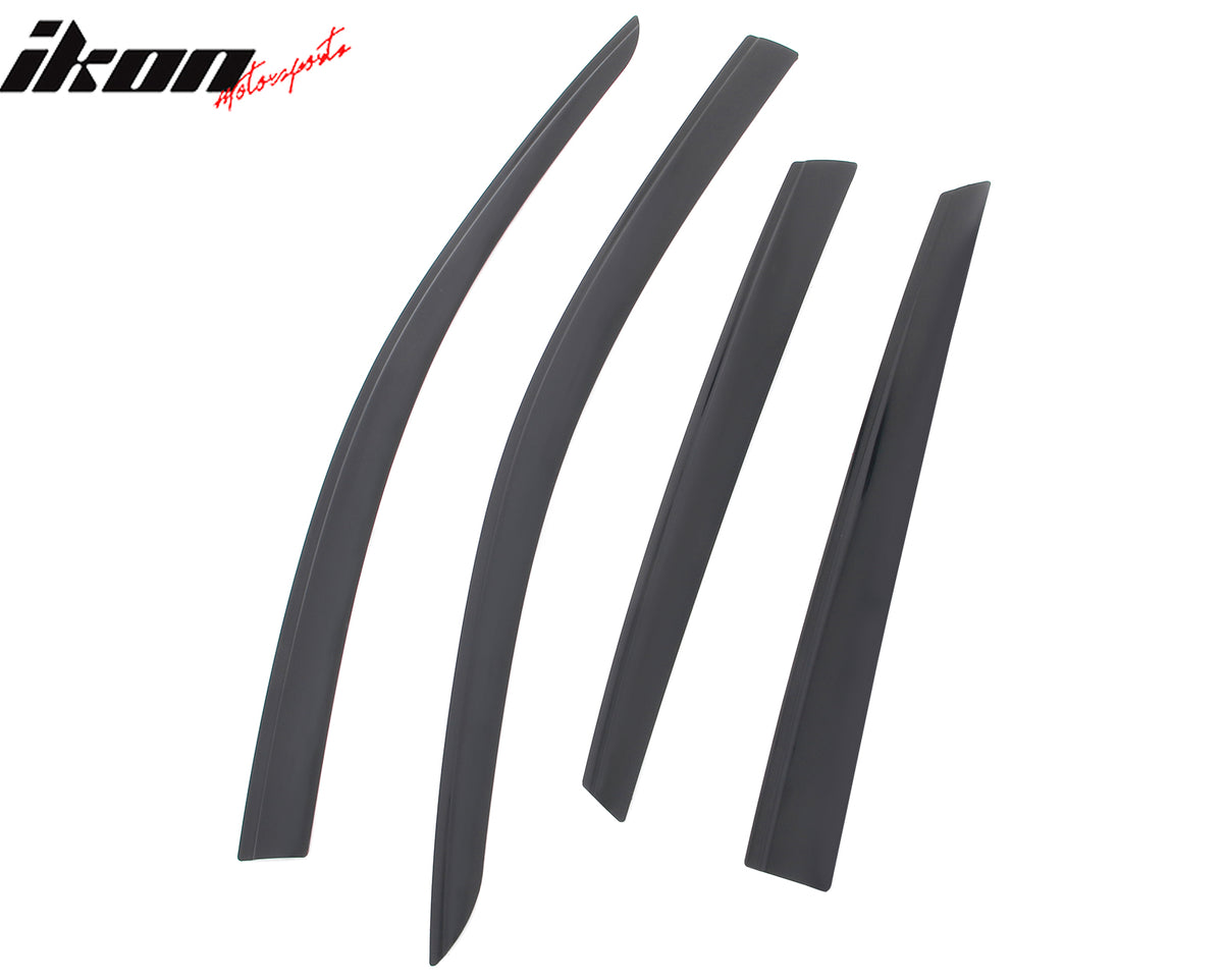 Fits 21-26 Benz H247 GLA-Class Low Profile Style Tape-On Window Visors Deflector
