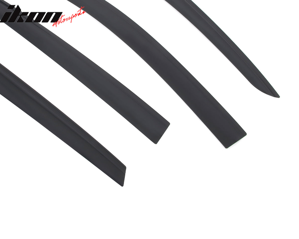 Fits 21-26 Benz H247 GLA-Class Low Profile Style Tape-On Window Visors Deflector