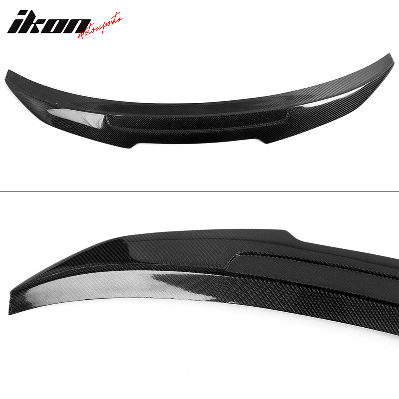 Fits 21-26 BMW G80 M3 PSM Style Rear Trunk Spoiler Wing Real Carbon Fiber