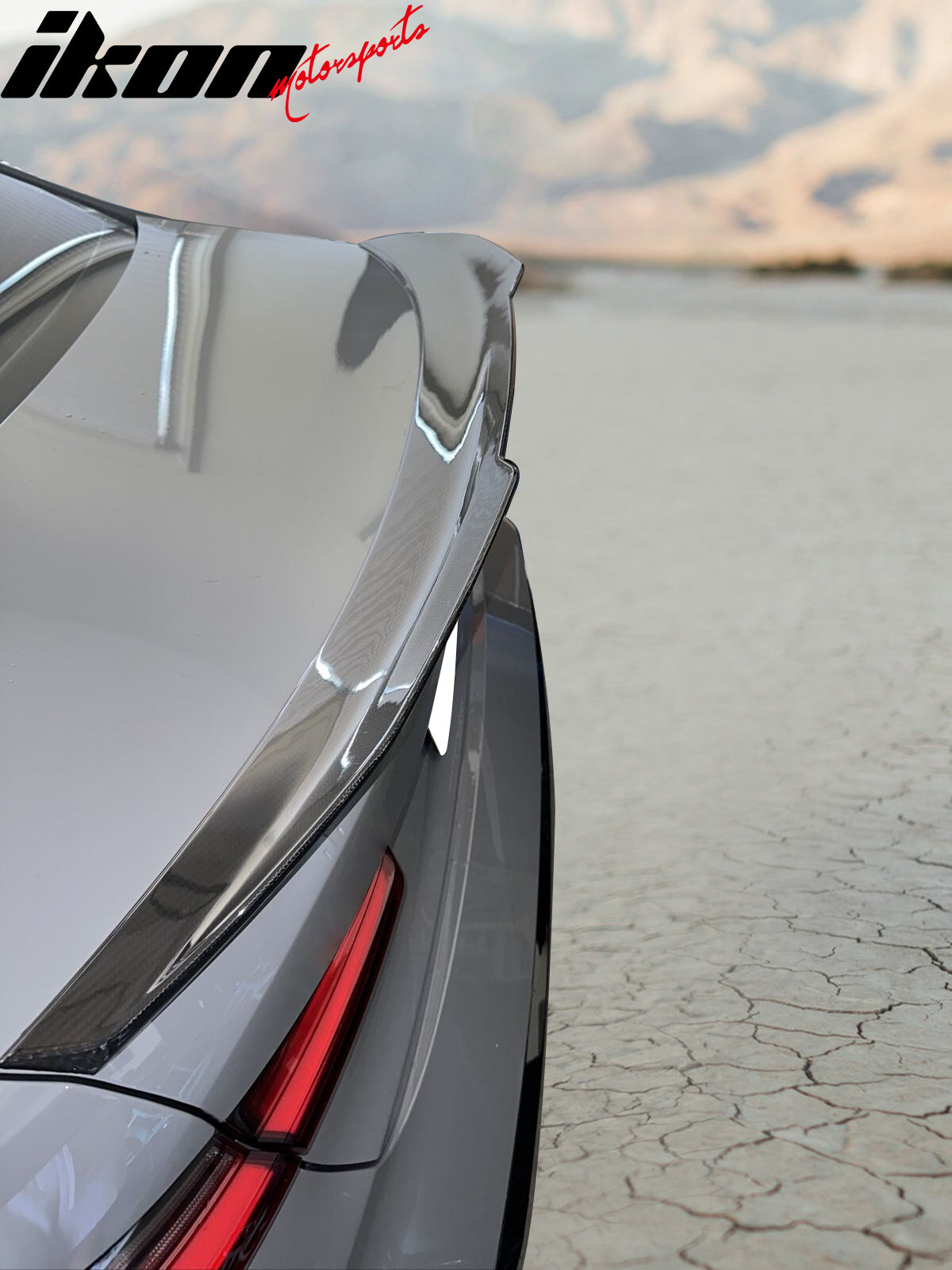 Fits 21-26 BMW G80 M3 PSM Style Rear Trunk Spoiler Wing Real Carbon Fiber