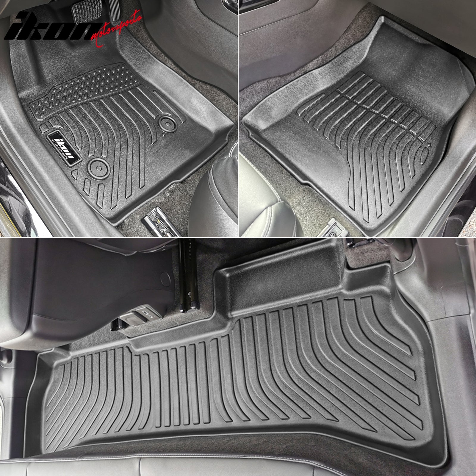 Fits 21-25 Chevy Trailblazer FWD All Weather 3D Molded Floor Mats Carpets TPE