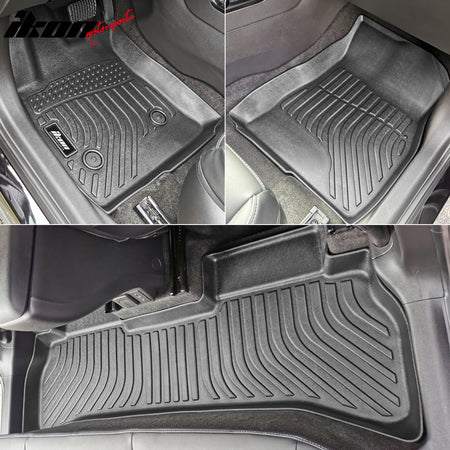 Fits 21-25 Chevy Trailblazer FWD All Weather 3D Molded Floor Mats Carpets TPE