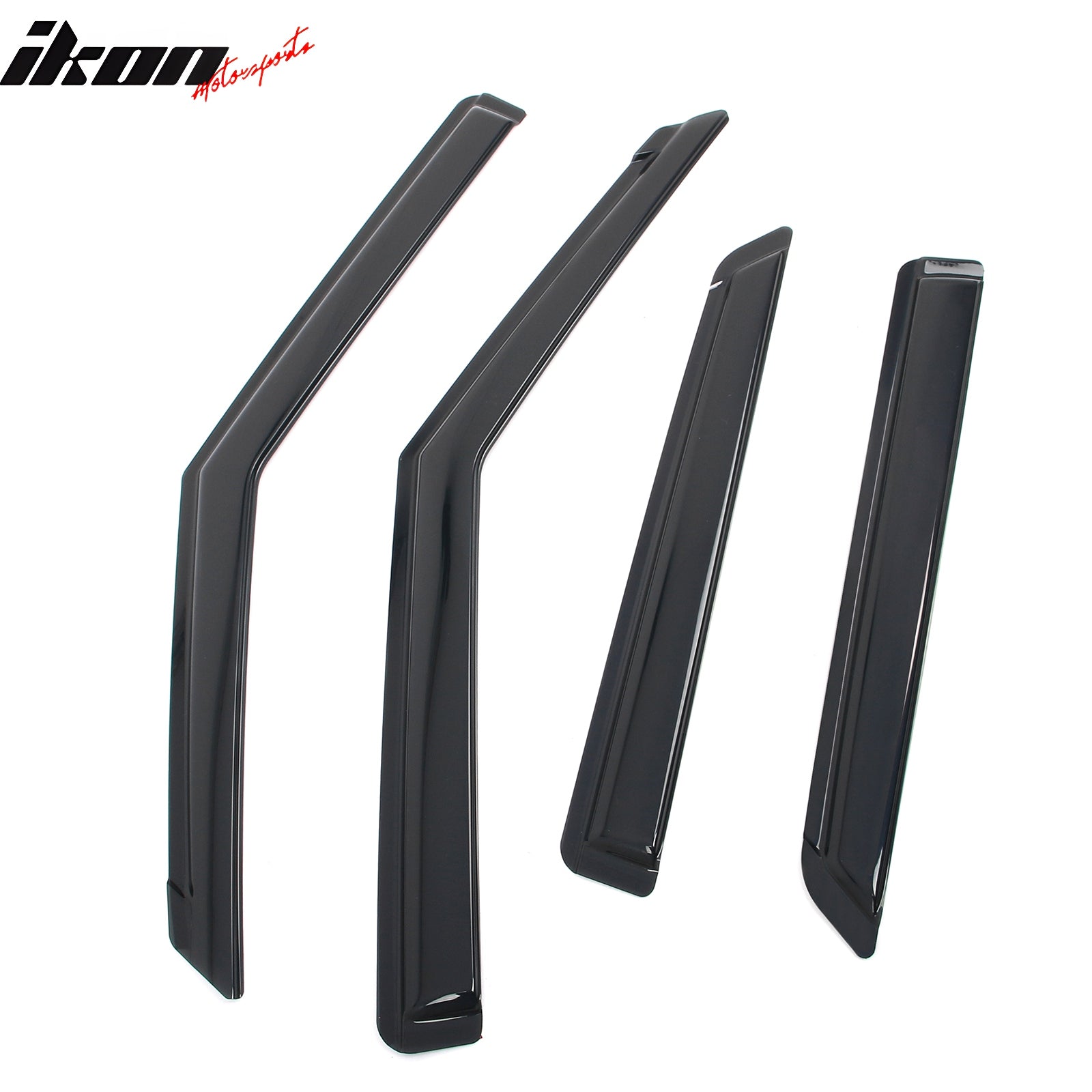 Fits 21-25 Chevy Trailblazer Window Visors Vent Rain Sun Guard Deflector Tape-On