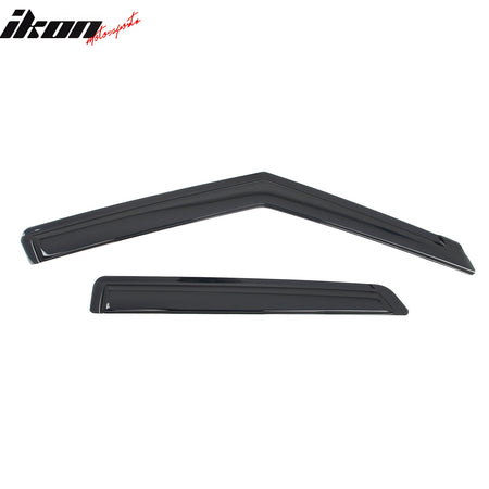 Fits 21-25 Chevy Trailblazer Window Visors Vent Rain Sun Guard Deflector Tape-On