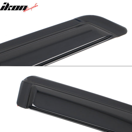 Fits 21-25 Chevy Trailblazer Window Visors Vent Rain Sun Guard Deflector Tape-On