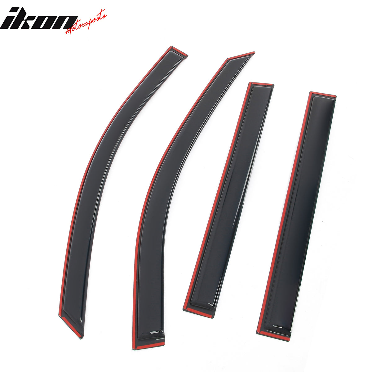 Fits 21-25 Chevy Suburban/GMC Yukon XL In-Channel Window Visors Rain Deflectors