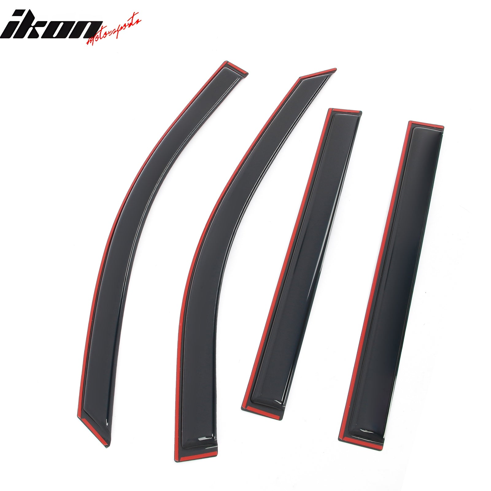 Fits 21-25 Chevy Suburban/GMC Yukon XL In-Channel Window Visors Rain Deflectors