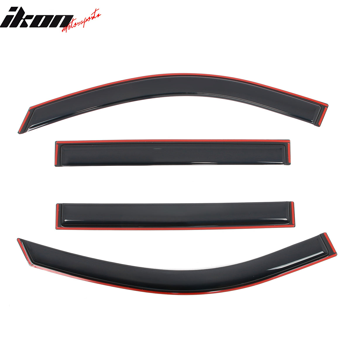 Fits 21-25 Chevy Suburban/GMC Yukon XL In-Channel Window Visors Rain Deflectors