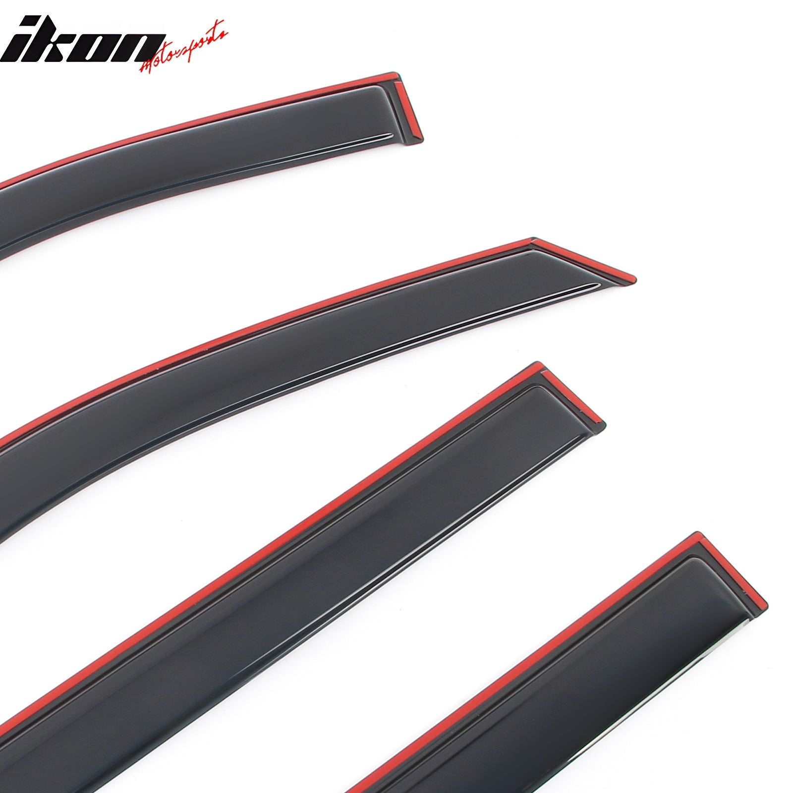 Fits 21-25 Chevy Suburban/GMC Yukon XL In-Channel Window Visors Rain Deflectors