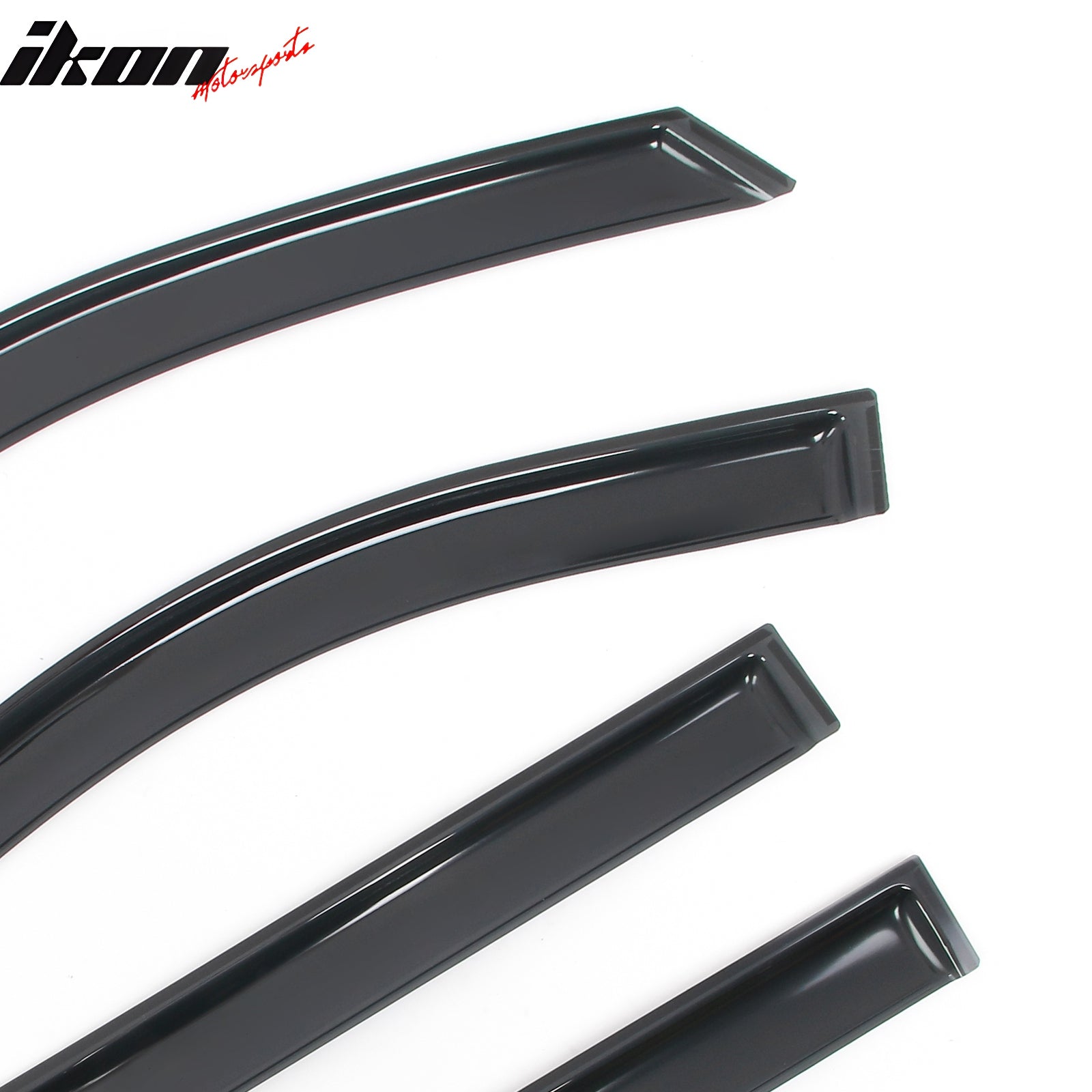 Fits 21-25 Chevy Suburban/GMC Yukon XL In-Channel Window Visors Rain Deflectors