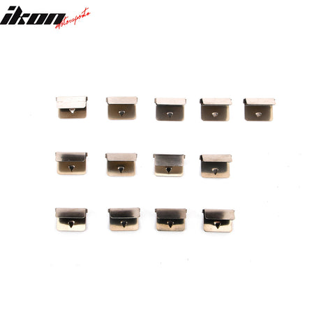 Fits 21-25 Chevy Suburban/GMC Yukon XL In-Channel Window Visors Rain Deflectors