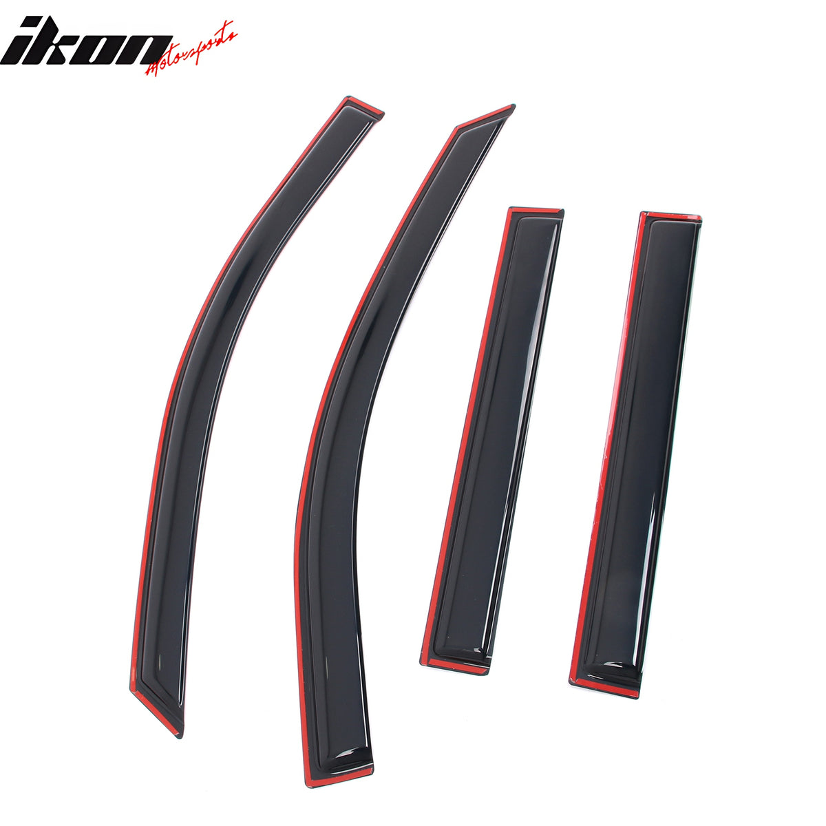 Fits 21-25 Chevy Tahoe GMC Yukon Window Visors Vent Guards Deflectors In-Channel