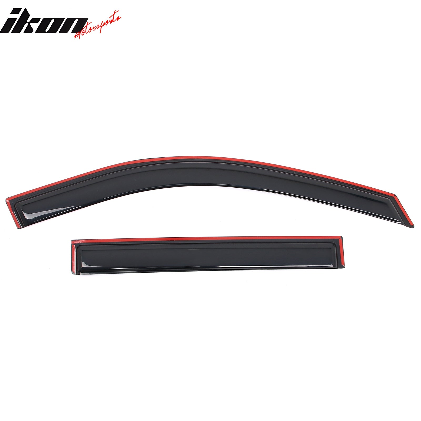 Fits 21-25 Chevy Tahoe GMC Yukon Window Visors Vent Guards Deflectors In-Channel