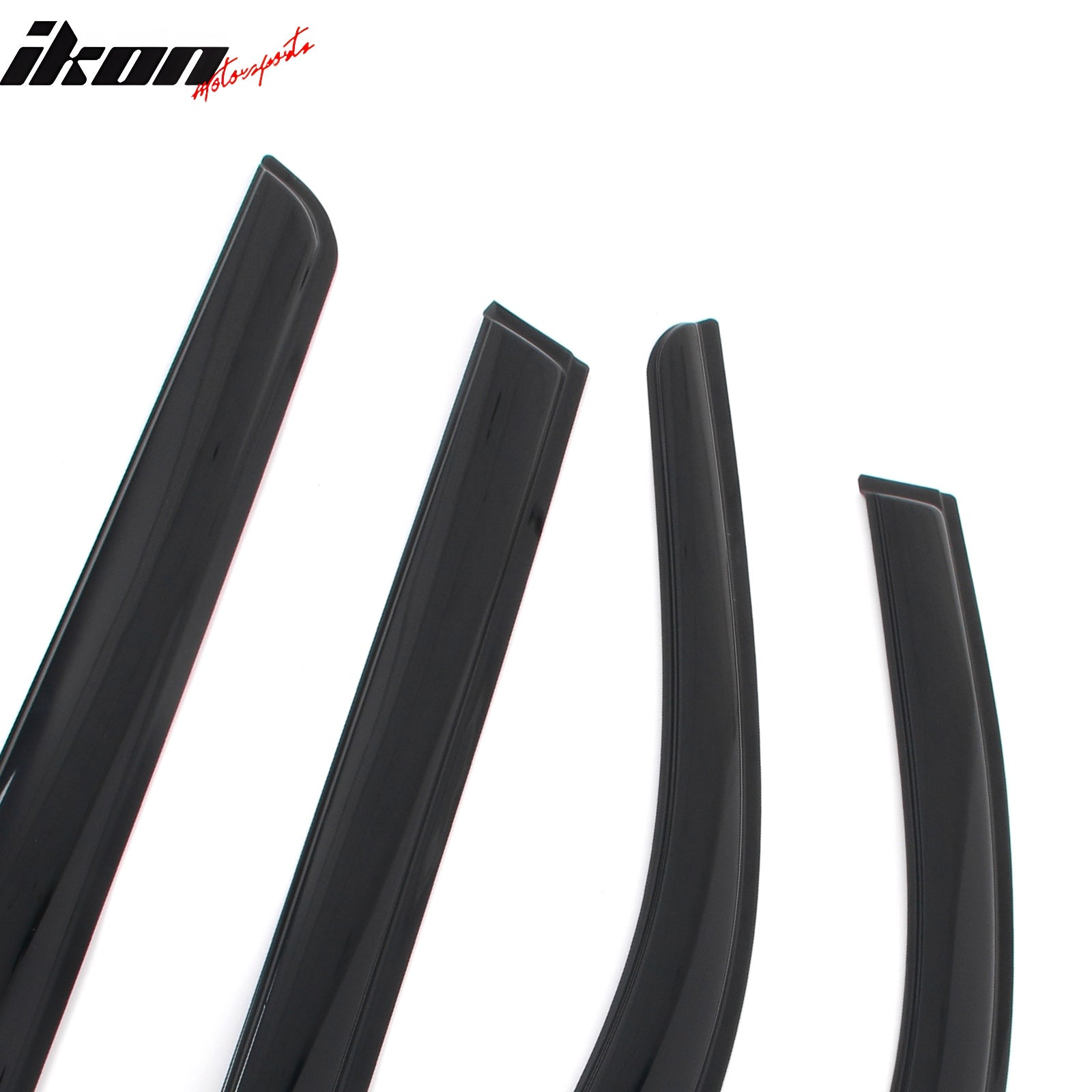 2021 - 2025 Chevy Tahoe & GMC Yukon 4PCS Tape on Window Visors GuardsIkon Motorsports