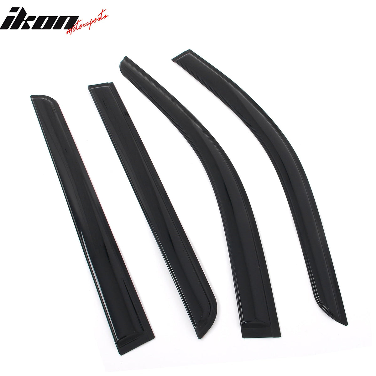 2021 - 2025 Chevy Tahoe & GMC Yukon 4PCS Tape on Window Visors GuardsIkon Motorsports