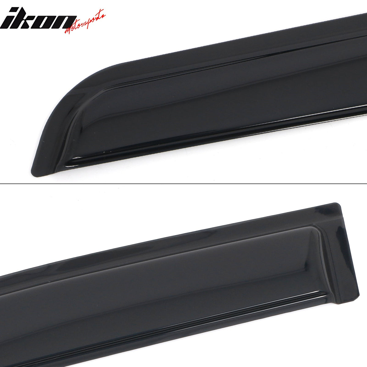 2021 - 2025 Chevy Tahoe & GMC Yukon 4PCS Tape on Window Visors GuardsIkon Motorsports