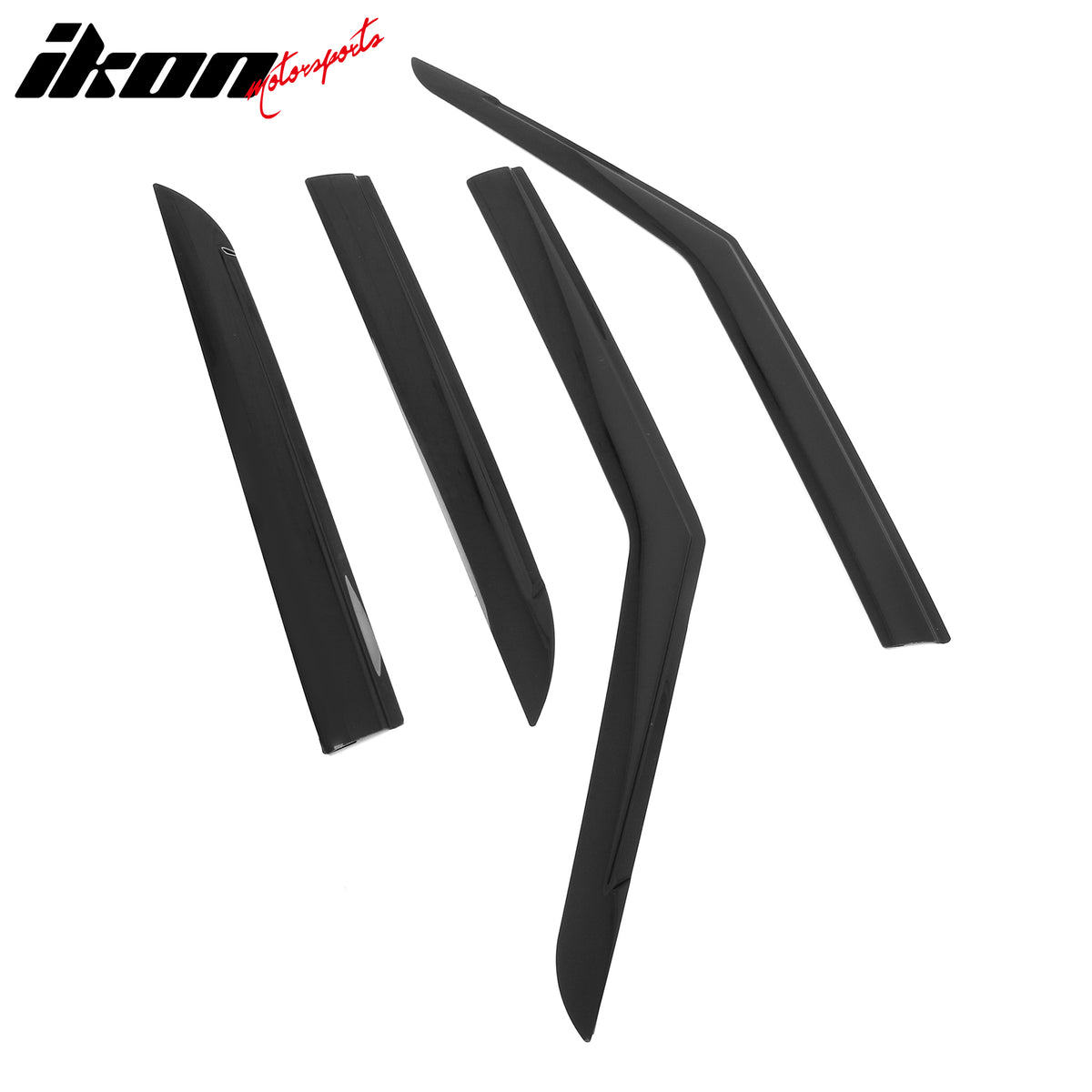 Fits 21-26 Chevy Trailblazer Low Profile Style Tape-On Window Visors Deflectors
