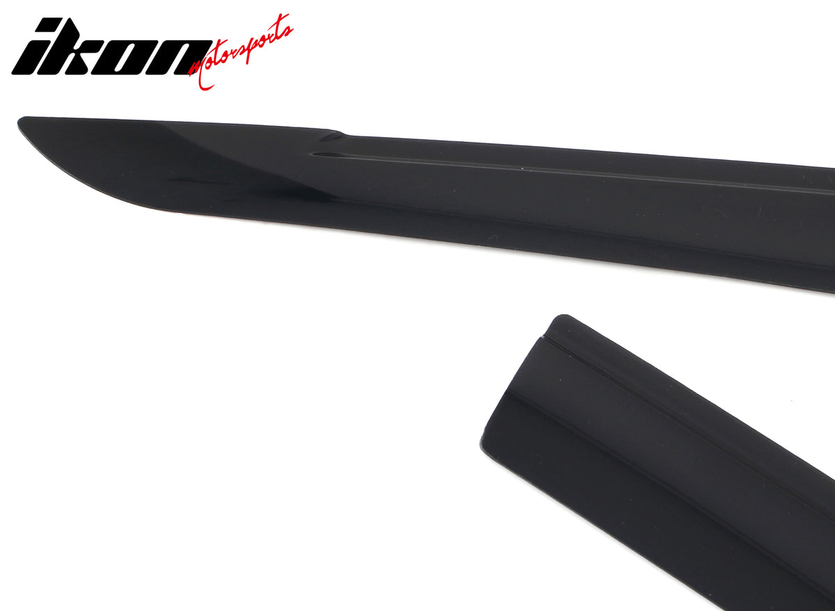 Fits 21-26 Chevy Trailblazer Low Profile Style Tape-On Window Visors Deflectors